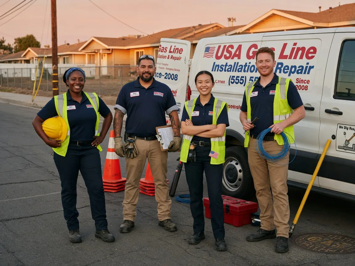 Gas Line Installation company in Pisgah, IA